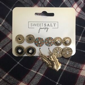 New 6 piece earring set